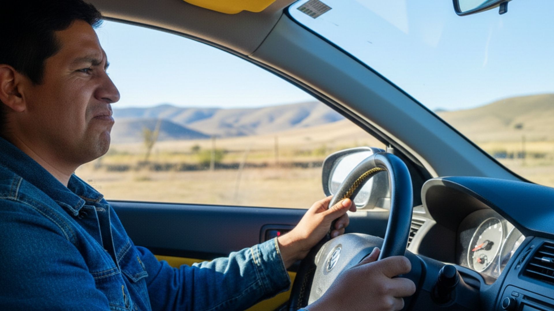 Mecánico realizando diagnóstico computarizado por olor a bencina en el auto, revisión de fuga de combustible y sistema de inyección en taller especializado en Santiago de Chile.
