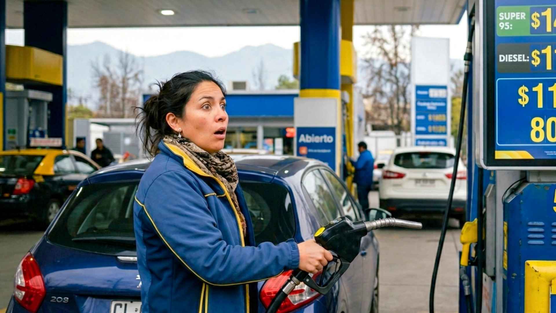 Mecánico realizando limpieza de inyectores para reducir consumo de bencina en auto en Chile